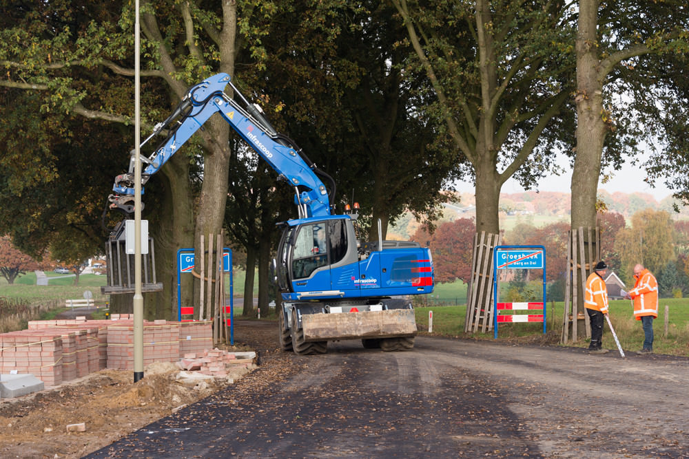 Aanleg rotonde Zevenheuvelenweg - Nieuweweg