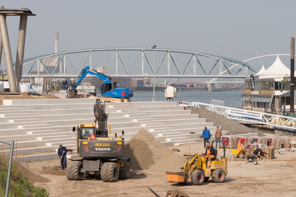 Herinrichting oostelijke Waalkade