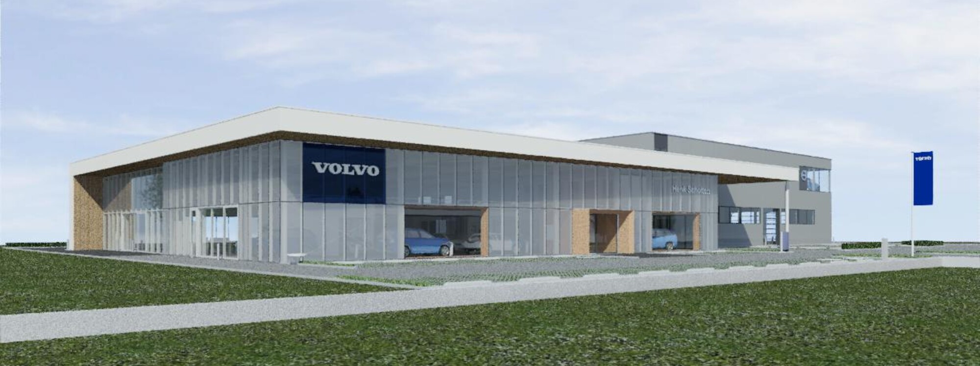 Nieuwbouw Volvo Henk Scholten Nijmegen