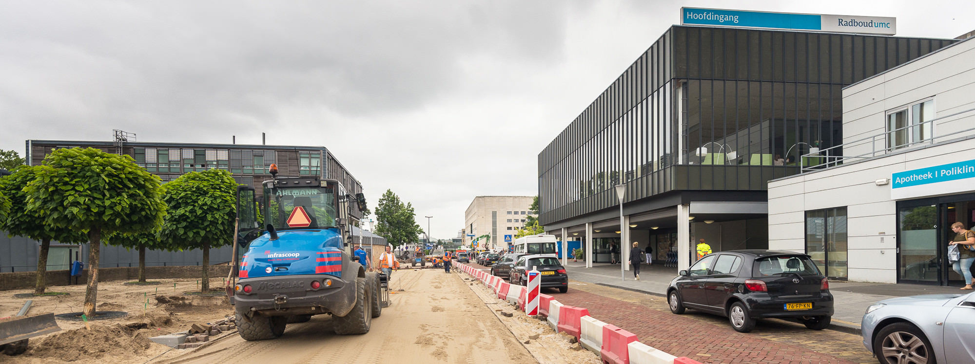 Revitalisering hoofdingang Radboudumc