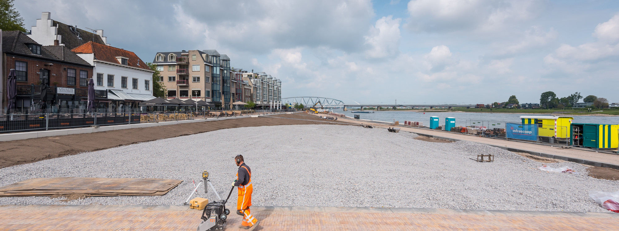 Herinrichting oostelijke Waalkade