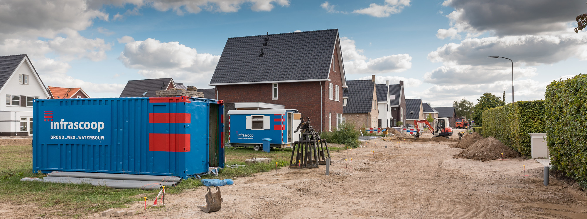 Bouw- en woonrijp maken Heumen Noord