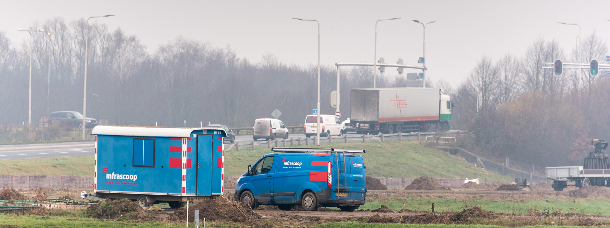 Aanleg fietspad en bouwrijp maken RBL Zuid