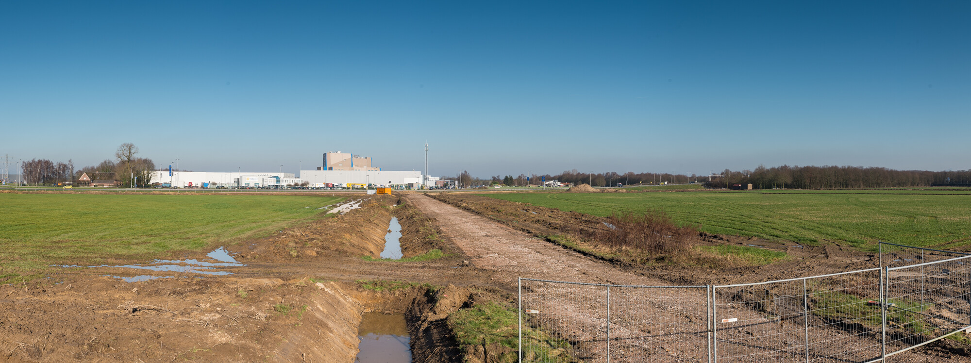 Aanleg fietspad en bouwrijp maken RBL Zuid