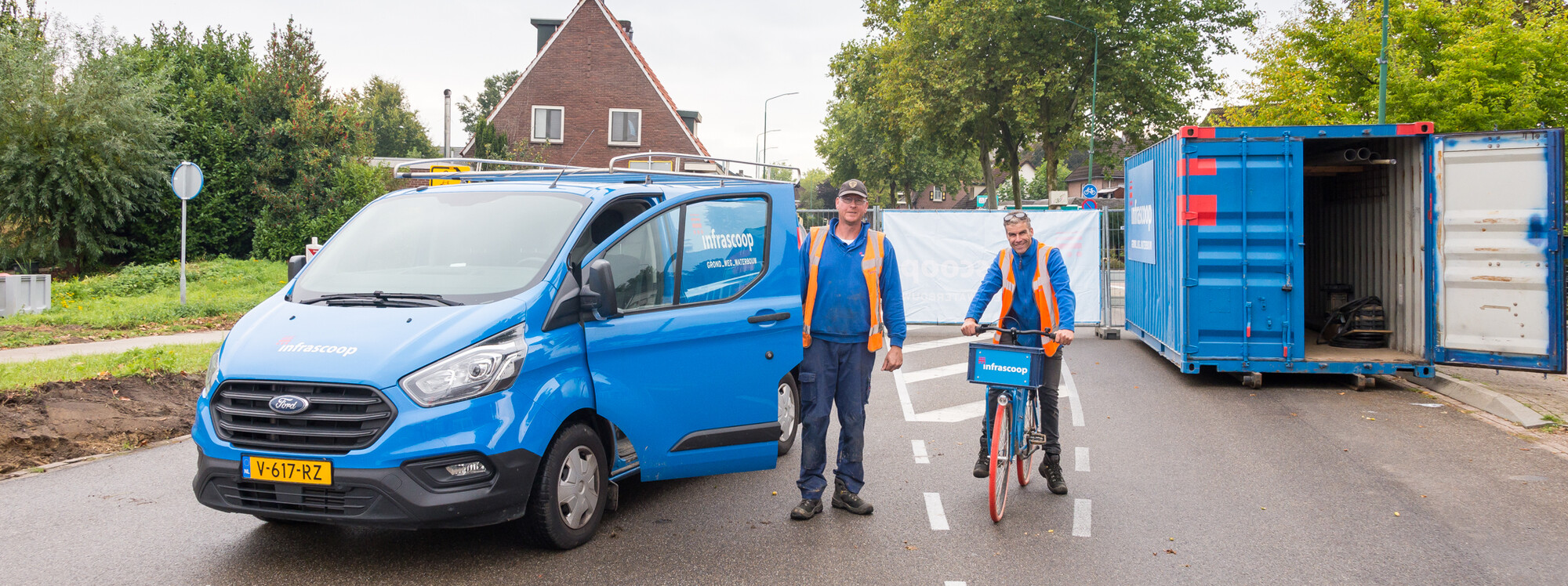 Aanleg rotonde Kerkstraat en aanpassing kruising Sint Hubertseweg