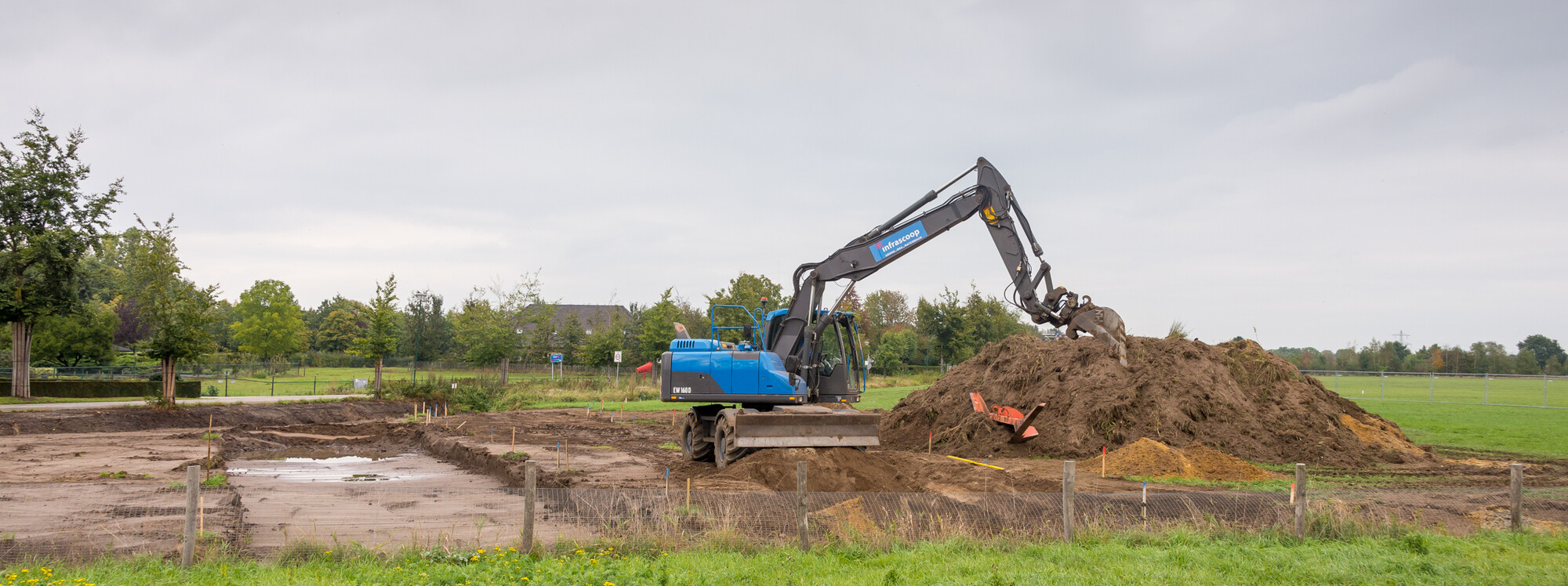 Aanleg rotonde Kerkstraat en aanpassing kruising Sint Hubertseweg