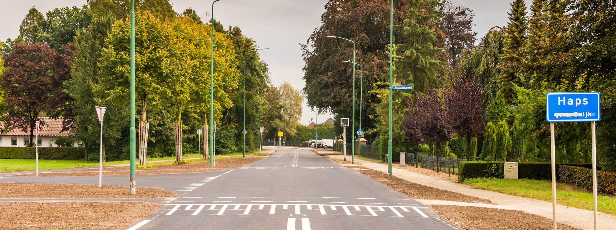 Aanleg rotonde Kerkstraat en aanpassing kruising Sint Hubertseweg