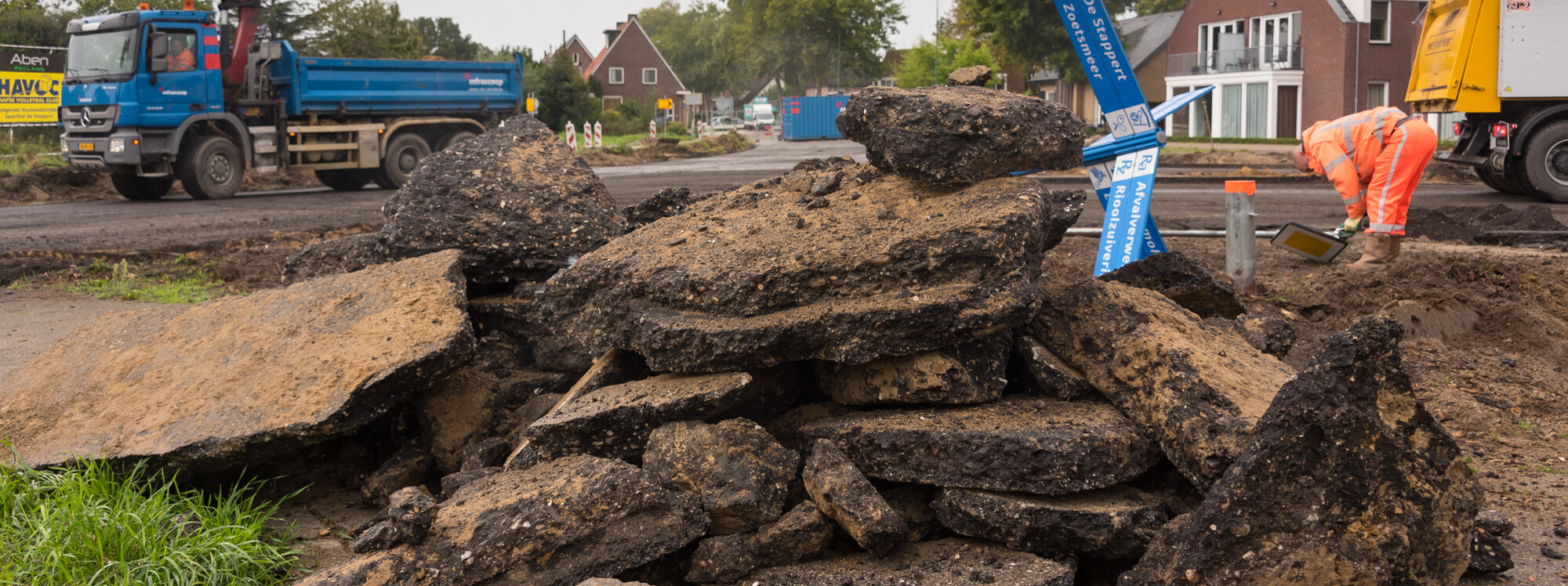 Aanleg rotonde Kerkstraat en aanpassing kruising Sint Hubertseweg