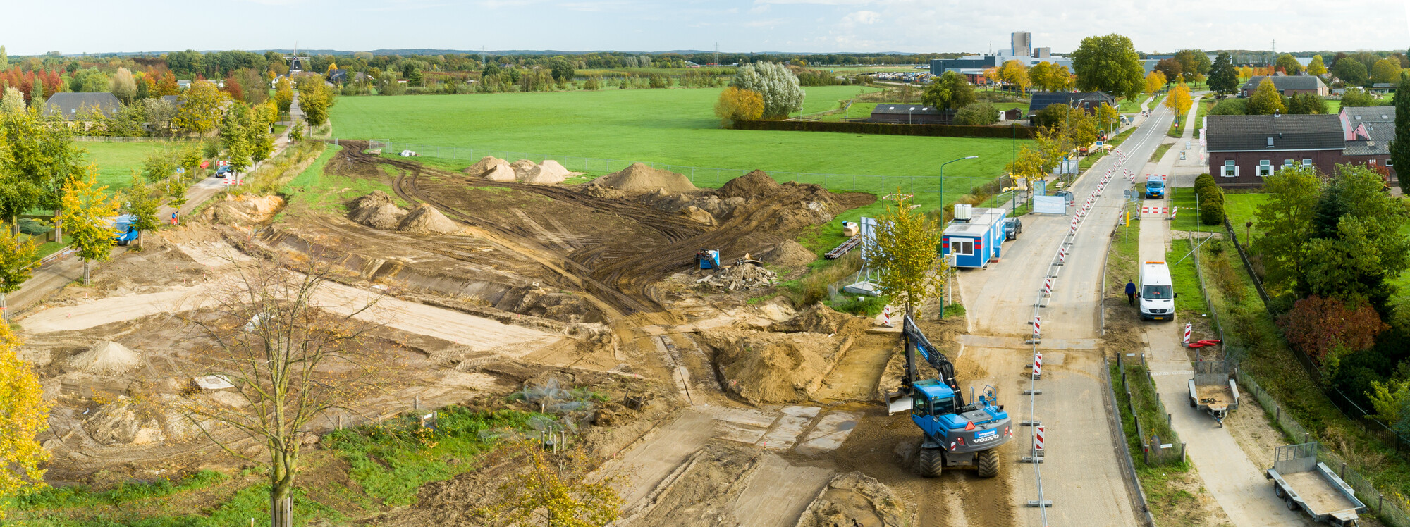 Aanleg rotonde Kerkstraat en aanpassing kruising Sint Hubertseweg