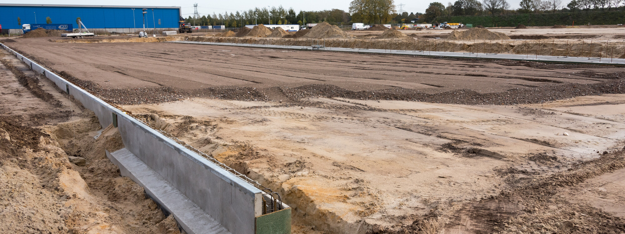 Grondwerk en aanleg infrastructuur Segro in Venray