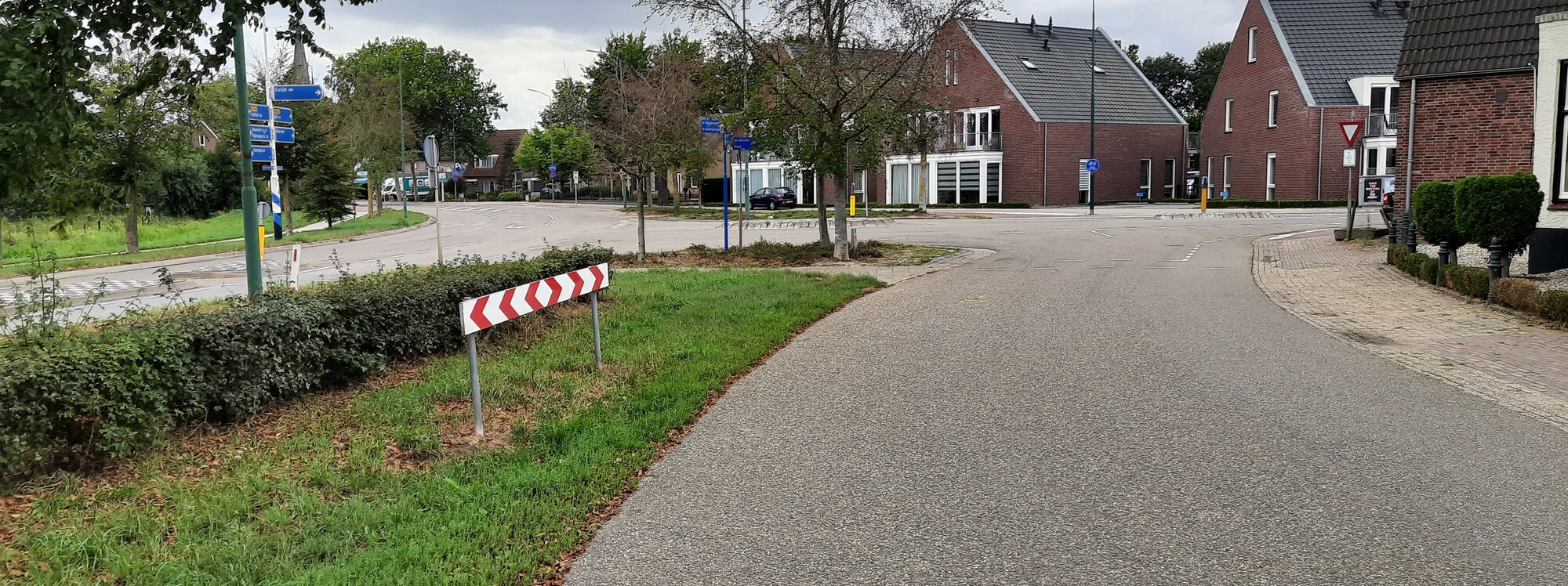 Aanleg rotonde Kerkstraat en aanpassing kruising Sint Hubertseweg