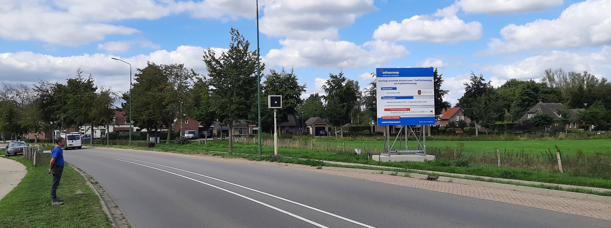 Aanleg rotonde Kerkstraat en aanpassing kruising Sint Hubertseweg