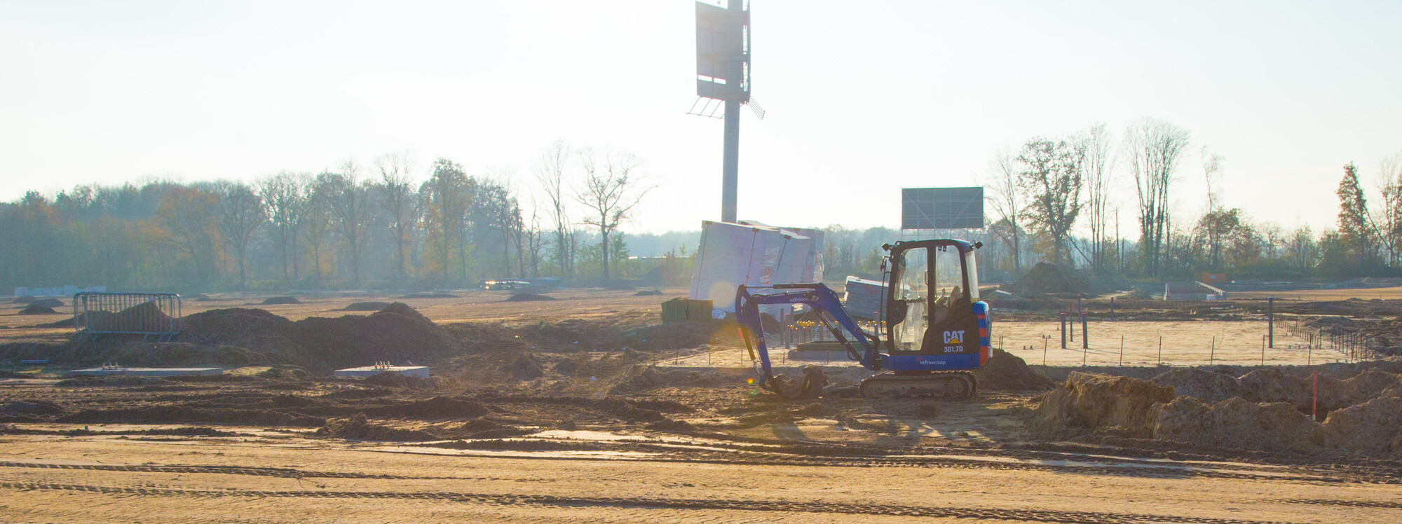 Grondwerk en aanleg infrastructuur Segro in Venray