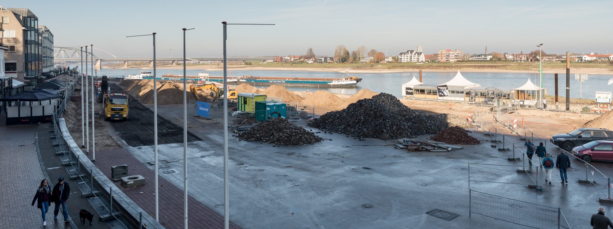 Herinrichting oostelijke Waalkade