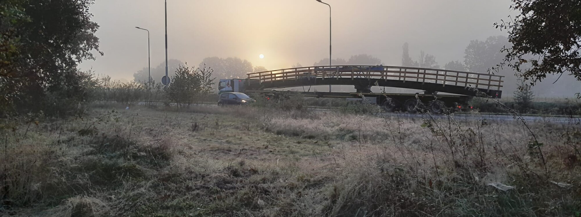 Oeverbescherming visvijver Dribbelei